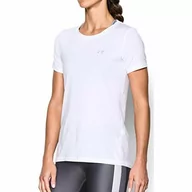 Koszulki i topy damskie - Under Armour UA HG Armour SS Fitness-T-Shirt damski i Tanks, biały 1285637_100_XL - miniaturka - grafika 1