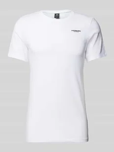 T-shirt z nadrukiem z logo - Koszulki męskie - miniaturka - grafika 1