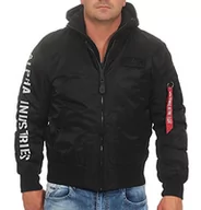 Kurtki męskie - ALPHA INDUSTRIES Kurtka męska, 285-Black/Reflective, L - miniaturka - grafika 1