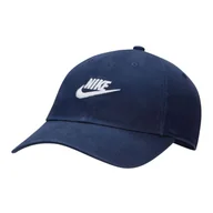 Czapki damskie - Czapka z daszkiem Nike Club FB5368 (kolor Granatowy, rozmiar M/L) - miniaturka - grafika 1
