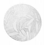 Obrusy i serwetki - Podkładka fi 38 Dekoracyjna Skyline Okrągła Srebrn - miniaturka - grafika 1