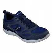 Buty sportowe męskie - Buty męskie Skechers Summits South Rim blue 44 Eu - miniaturka - grafika 1