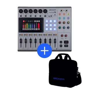 Zoom Podtrak P8 Przenośne studio podcastowe + torba CBP8 - Inne akcesoria muzyczne - miniaturka - grafika 1