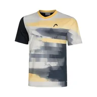 Koszulki i topy damskie - HEAD TOPSPIN T-shirt chłopięcy, granatowy/nadruk, 152 - miniaturka - grafika 1