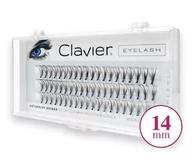 Sztuczne rzęsy i akcesoria - Clavier Clavier Eyelash kępki rzęs 14mm - miniaturka - grafika 1