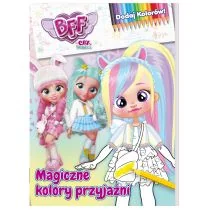 BFF. Dodaj kolorów cz.1 Magiczne kolory przyjaźni - Kolorowanki, wyklejanki - miniaturka - grafika 1