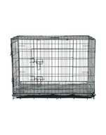Sprzęt podróżny i transportery dla psów - ZOLUX NOMAD 2w1 M - kennelowa klatka z dywanikiem - dla psa 76x53x59cm - miniaturka - grafika 1