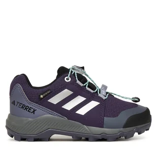 Trekkingi adidas Terrex GORE-TEX Hiking JS2930 Fioletowy - Buty trekkingowe dziecięce - miniaturka - grafika 1