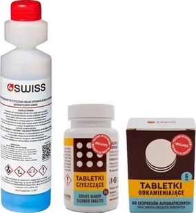 4Swiss Zestaw środków czystości do ekspresów do kawy 4Swiss - Akcesoria i części do ekspresów do kawy - miniaturka - grafika 1