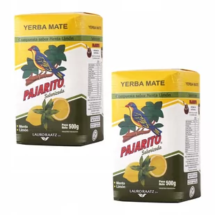 Yerba Mate PAJARITO MENTA LIMON 2x500g 1kg 1000g - Yerba Mate - miniaturka - grafika 1