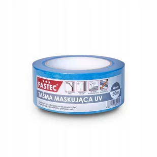 Pakart TASMA MASKUJACA 48MM/50MB PROF NIEB FASTEC FOL 36354-uniw - Taśmy klejące - miniaturka - grafika 1