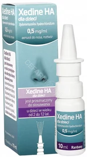 Ranbaxy Xylometazoline Coldact 0,5 mg/ml aerozol do nosa 10 ml - Przeziębienie i grypa - miniaturka - grafika 1