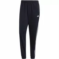 Dresy męskie - Spodnie męskie adidas Primegreen Essentials Warm-Up granatowe H46106 XL - miniaturka - grafika 1