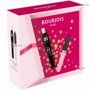 Palety i zestawy do makijażu - Bourjois Zestaw prezentowy FOR YOU MY LOVE!, maskara Extra Black 8 g + błyszczyk Fabuleux Gloss 5,7 g 3616303261481 - miniaturka - grafika 1