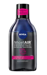 Nivea MicellAIR Expert Waterproof płyn micelarny 400 ml dla kobiet - Płyny micelarne - miniaturka - grafika 1