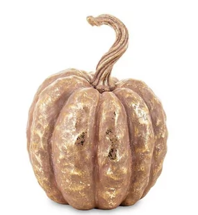 Złota Ozdoba Dynia średnich rozmiarów - Ozdoby bożonarodzeniowe - miniaturka - grafika 1