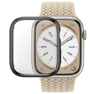 Akcesoria do smartwatchy - Etui PanzerGlass Full Body na Apple Watch 7/8/9 45mm - czarne - miniaturka - grafika 1
