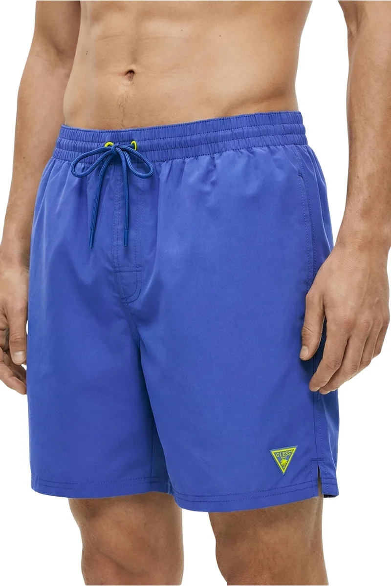 GUESS Granatowe męskie kąpielówki New Basic XL