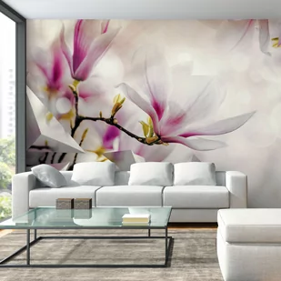 Fototapeta - Subtelne magnolie - trzeci wariant (rozmiar 100x70) - Fototapety - miniaturka - grafika 1