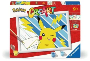 CreArt dla dzieci: Pikachu - Ravensburger - Zabawki kreatywne - miniaturka - grafika 1