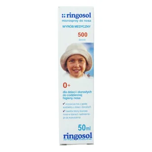 Ringosol, mikrospray do nosa, 50ml - Przeziębienie i grypa - miniaturka - grafika 1