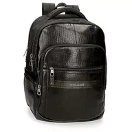 Koszulki męskie - Pepe Jeans Horley Bagaż- Torba kurierska Mężczyzna, czarny, Talla única, dwukomorowy plecak na laptopa - miniaturka - grafika 1