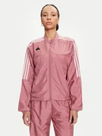 Bluzy damskie - adidas Bluza Tiro Cut 3-Stripes Summer JJ4663 Różowy Loose Fit - miniaturka - grafika 1