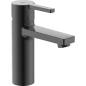 Baterie umywalkowe - Roca A5A3A96NM0 NAIA BRUSHED TITANIUM BLACK bateria umywalkowa Cold Start bez korka - miniaturka - grafika 1