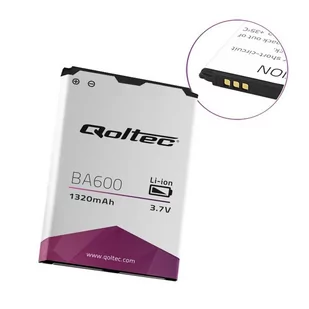 Qoltec Bateria do smartfona Sony Ericsson ST25i BA600, 1320mAh 52042 - Baterie do telefonów - miniaturka - grafika 1