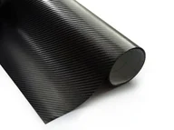 Naklejki na drzwi i meble - Folia rolka carbon 4D czarna 1,52x30m - miniaturka - grafika 1