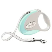 Smycze dla psów - Flexi Smycz automatyczna Style S taśma 3 m miętowy - miniaturka - grafika 1