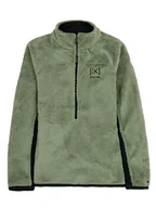 Bluzy damskie - Burton Bluza polarowa "[ak] Baker High Loft" w kolorze zielono-czarnym - miniaturka - grafika 1