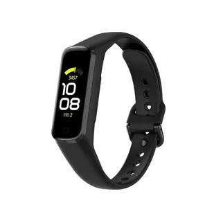 Opaska Pasek Bransoleta Smoothband Samsung Galaxy Fit 2 R220 Czarny - Akcesoria do smartwatchy - miniaturka - grafika 1