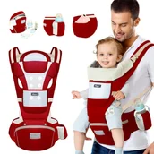 Nosidełka dla dzieci - Nosidełko Wielofunkcyjne 12W1+ Siedzisko Biodrowe Bordowe - miniaturka - grafika 1