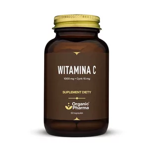 Organic Witamina C Pharma, 60 kapsułek - Witaminy i minerały - miniaturka - grafika 1