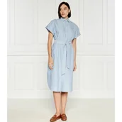 Sukienki - POLO RALPH LAUREN Sukienka z paskiem - miniaturka - grafika 1