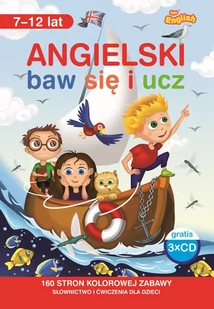 Angielski. Baw się i ucz + CD - Książki do nauki języka angielskiego - miniaturka - grafika 1