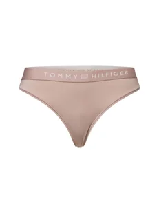 Tommy Hilfiger Stringi Kobiety Sztuczne włókno różowy jednolity, S - Majtki damskie - miniaturka - grafika 1