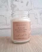 Świece - Świeca Sojowa Zapachowa Biała Czekolada 143ml 27h - miniaturka - grafika 1