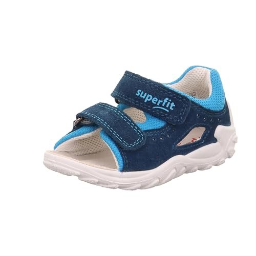 Superfit Sandały chłopięce Flow, Niebieski turkusowy 8010, 20 EU