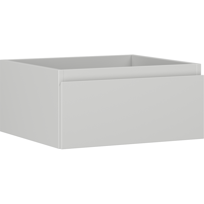 Mexen Orio szafka łazienkowa podumywalkowa 50 cm, 1 szuflada, szara mat- 91A10-05023-1-BF62