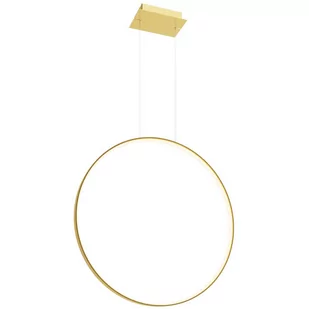 SOLLUX LIGHTING Lampa wisząca RIO 78 złota LED 4000K TH.140 - Lampy sufitowe - miniaturka - grafika 1