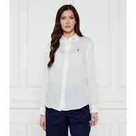 Koszule damskie - POLO RALPH LAUREN Lniana koszula Classic fit - miniaturka - grafika 1