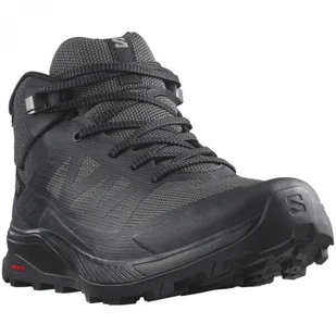 Buty damskie Salomon Outrise Mid Gore-Tex Rozmiar butów (UE): 41 1/3 / Kolor: czarny - Buty trekkingowe damskie - miniaturka - grafika 1