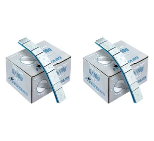 ZESTAW Ciężarki klejone Fe ocynk szeroka taśma 5/10g - 200 pasków FIVESTARS EDGY 30-04-54 - Akcesoria wulkanizacyjne - miniaturka - grafika 1