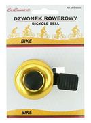 Dzwonki do roweru - Dzwonek do Roweru Rowerowy Metalowy Głośny Złoty - miniaturka - grafika 1