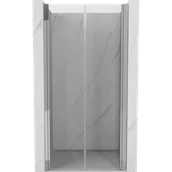 Ścianki i drzwi prysznicowe - Mexen Mist drzwi prysznicowe uchylne 80 cm, transparent, chrom - 8A7-080-000-01-00 - miniaturka - grafika 1