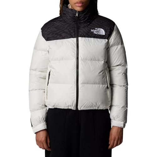 THE NORTH FACE Damska kurtka puchowa Retro Nuptse 1996, White Dune/Tnf Black Tn, M