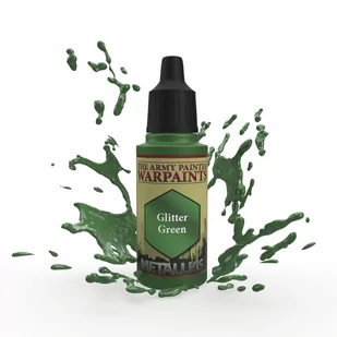 Warpaints - Metallic Colour Glitter Green - Akcesoria i części modelarskie - miniaturka - grafika 1
