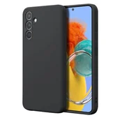 Etui i futerały do telefonów - Etui CRONG Color Cover do Samsung Galaxy M14 Czarny - miniaturka - grafika 1